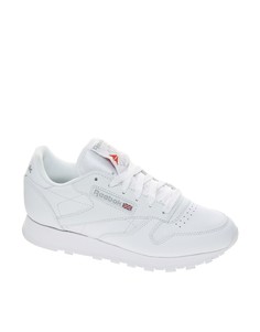 Кожаные кроссовки Reebok Classic - Белый