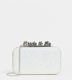 Клатч с блестками ALDO bride to be - Белый
