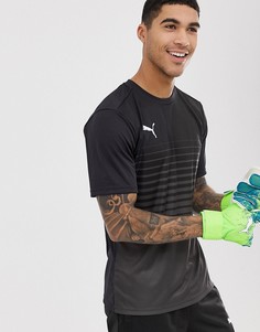 Серая футболка с графическим принтом Puma Football - Серый