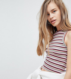 Кроп-топ в полоску Pull&Bear - Мульти