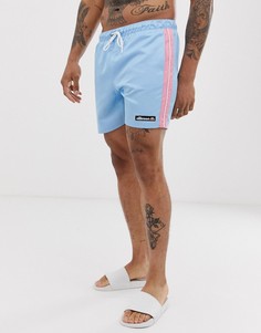 Синие шорты для плавания с лентой Ellesse Apiro - Синий