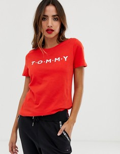Футболка с логотипом Tommy Hilfiger Lorna - Красный