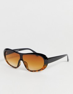 Черепаховые солнцезащитные очки Glamorous - Коричневый