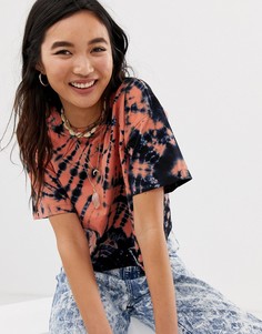 Футболка с принтом тай-дай ASOS DESIGN - Мульти