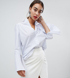 Рубашка с оборками на спине River Island - Синий