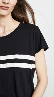 SUNDRY Stripe Vintage Tee