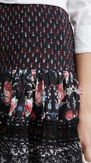 Camilla Short Shirred Skirt