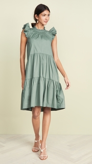Sea Waverly Tiered Tunic Dress