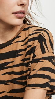 LNA Tiger Boxy Crew Tee