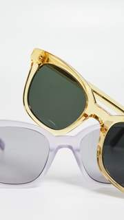 Madewell Carter Flat Frame Sunglasses