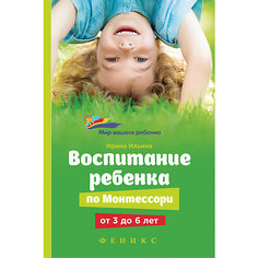 Книга для родителей "Мир вашего ребёнка" Воспитание ребенка от Монтессори от 3 до 6 лет, И. Ильина Fenix