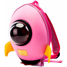 Детский рюкзак Bradex "Ракета", розовый