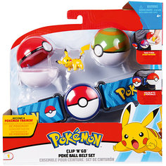 Игровой набор Росмэн Pokemon Пояс для Поке-тренеров, голубой