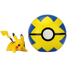 Игровой набор Росмэн Pokemon Покебол и Пикачу