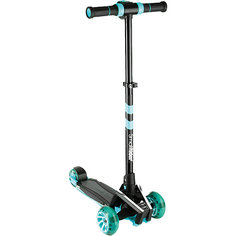 Трехколесный самокат Small Rider Premium Pro со светящимися колесами, черный