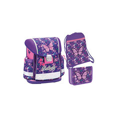 Ранец Belmil Classy Butterfly, с наполнением, фиолетовый
