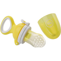 Ниблер с силиконовой сеточкой Happy Baby, lemon
