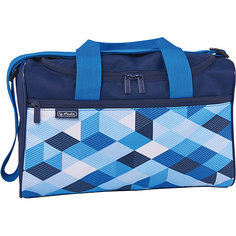 Спортивная сумка Herlitz XL, Blue Cubes