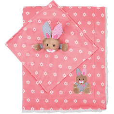 Детский плед BabyOno Minky 100х75 см, розовый