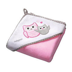 Полотенце BabyOno 100х100 см, розовое
