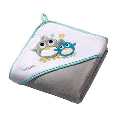Полотенце BabyOno 100х100 см, серое
