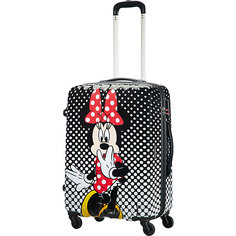 Чемодан American Tourister "Минни в горошек"
