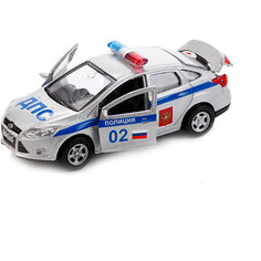 Машинка Технопарк Ford Focus Полиция, 12 см
