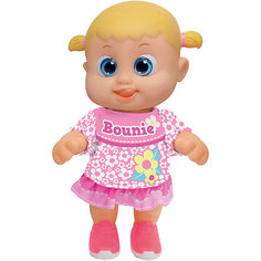 Интерактивная кукла Bouncin Babies "Кукла Бони", шагающая, 16 см