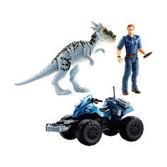 Игровой набор Jurassic World Story Pack Внедорожный трекер ATV Mattel