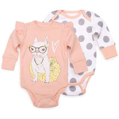 Боди 2 шт Happy Baby для девочки