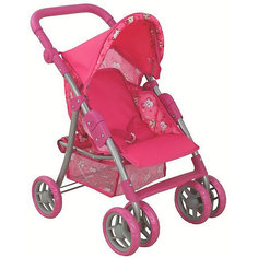 Коляска для кукол Buggy Boom Skyna, розовая