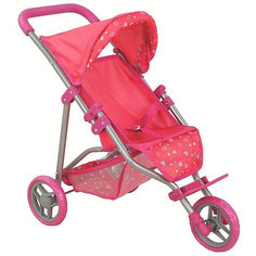 Коляска для кукол Buggy Boom Nadin, розовая