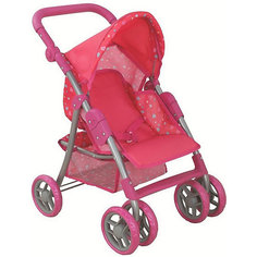 Коляска для кукол Buggy Boom Skyna, розовая