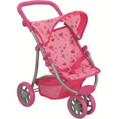 Коляска для кукол Buggy Boom Nadin, светло-розовая