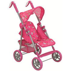 Коляска для кукол Buggy Boom Skyna, розовая