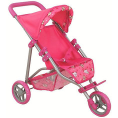 Коляска для кукол Buggy Boom Nadin, розовая