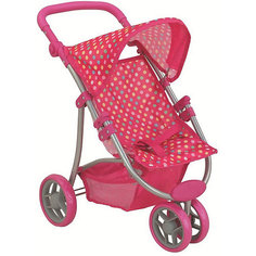 Коляска для кукол Buggy Boom Nadin, розовая