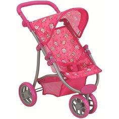 Коляска для кукол Buggy Boom Nadin, розовая