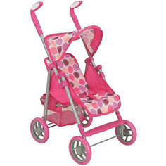 Коляска для кукол Buggy Boom Skyna, розовая