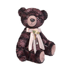 Мягкая игрушка Budi Basa Медведь БернАрт, бордовый, 30 см
