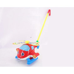 Каталка Junfa Toys "Вертолёт", с ручкой