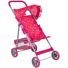 Коляска для кукол Buggy Boom Mixy, розовая