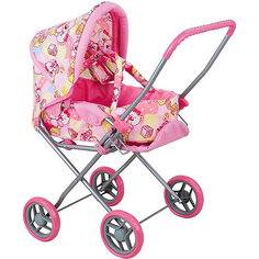 Коляска-трансформер для кукол Buggy Boom Mixy, розовая