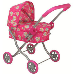 Коляска для кукол Buggy Boom Mixy, розовая