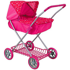 Коляска для кукол Buggy Boom Mixy, розовая