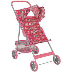 Коляска для кукол Buggy Boom Mixy, красная