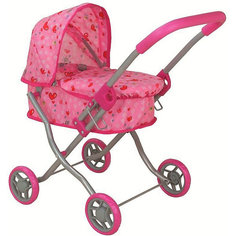 Коляска для кукол Buggy Boom Mixy, светло-розовая