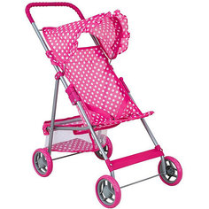 Коляска для кукол Buggy Boom Mixy, розовая