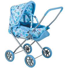 Коляска-трансформер для кукол Buggy Boom Mixy, голубая