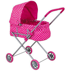Коляска для кукол Buggy Boom Mixy, розовая
